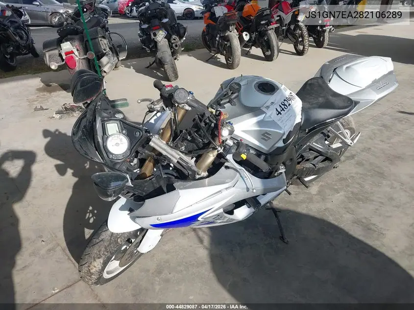 JS1GN7EA282106289 2008 Suzuki Gsx-R600