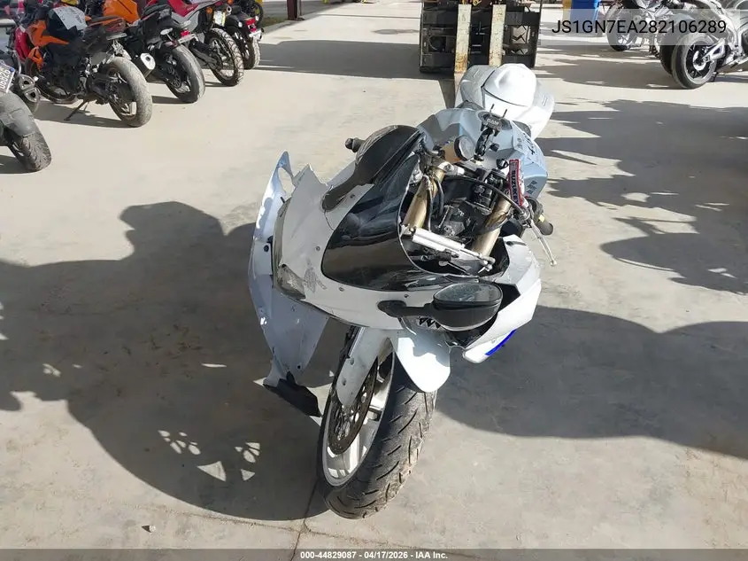 JS1GN7EA282106289 2008 Suzuki Gsx-R600