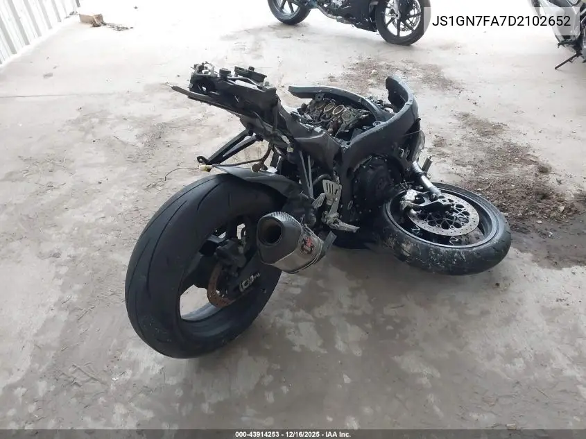 JS1GN7FA7D2102652 2013 Suzuki Gsx-R600