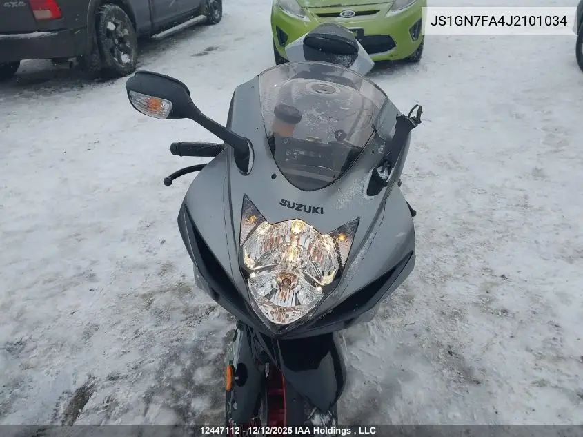 JS1GN7FA4J2101034 2018 Suzuki Gsx-R600