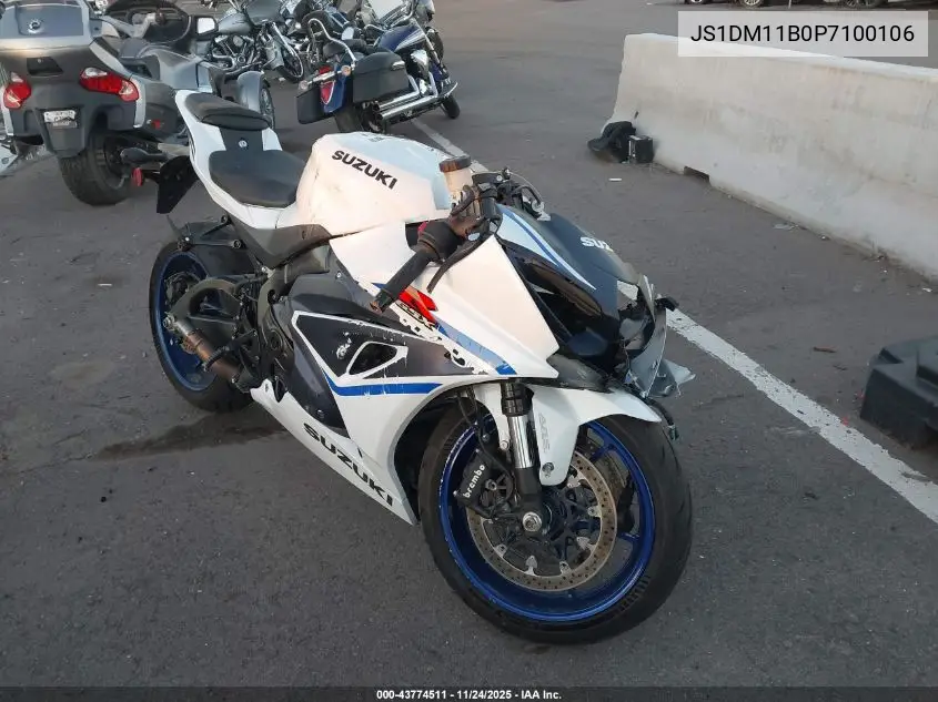 JS1DM11B0P7100106 2023 Suzuki Gsx-R1000