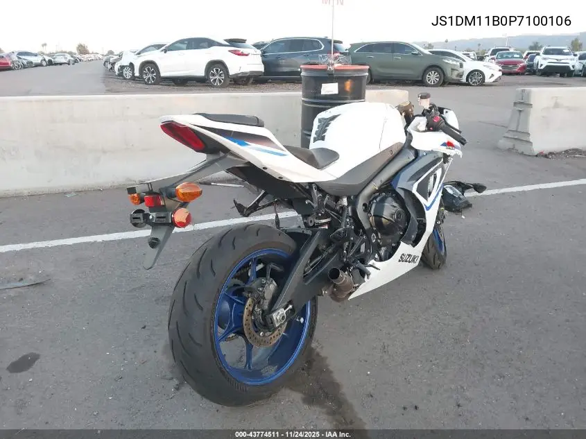 JS1DM11B0P7100106 2023 Suzuki Gsx-R1000