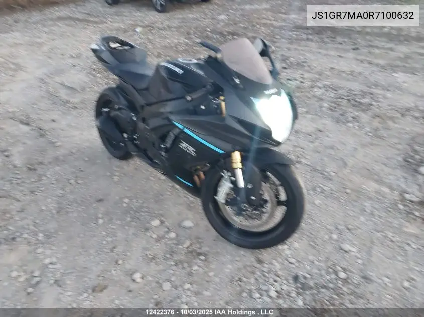 JS1GR7MA0R7100632 2024 Suzuki Gsx-R750