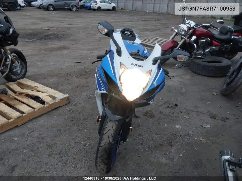 JS1GN7FA8R7100953 2024 Suzuki Gsx-R600