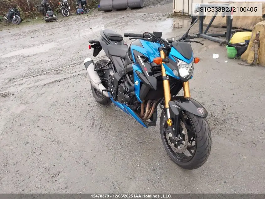 JS1C533B2J2100405 2018 Suzuki Gsx-S750 M/Z