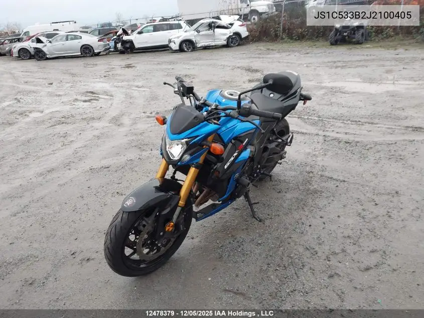 JS1C533B2J2100405 2018 Suzuki Gsx-S750 M/Z