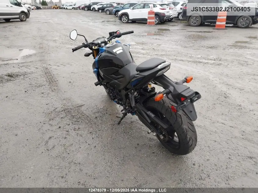 JS1C533B2J2100405 2018 Suzuki Gsx-S750 M/Z