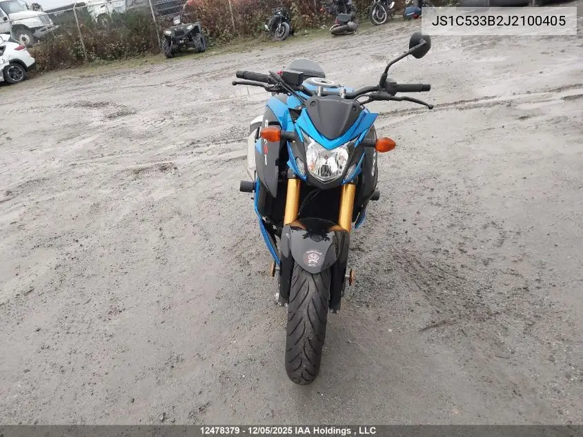 JS1C533B2J2100405 2018 Suzuki Gsx-S750 M/Z
