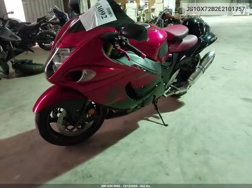 JS1GX72B2E2101757 2014 Suzuki Gsx1300 Ra