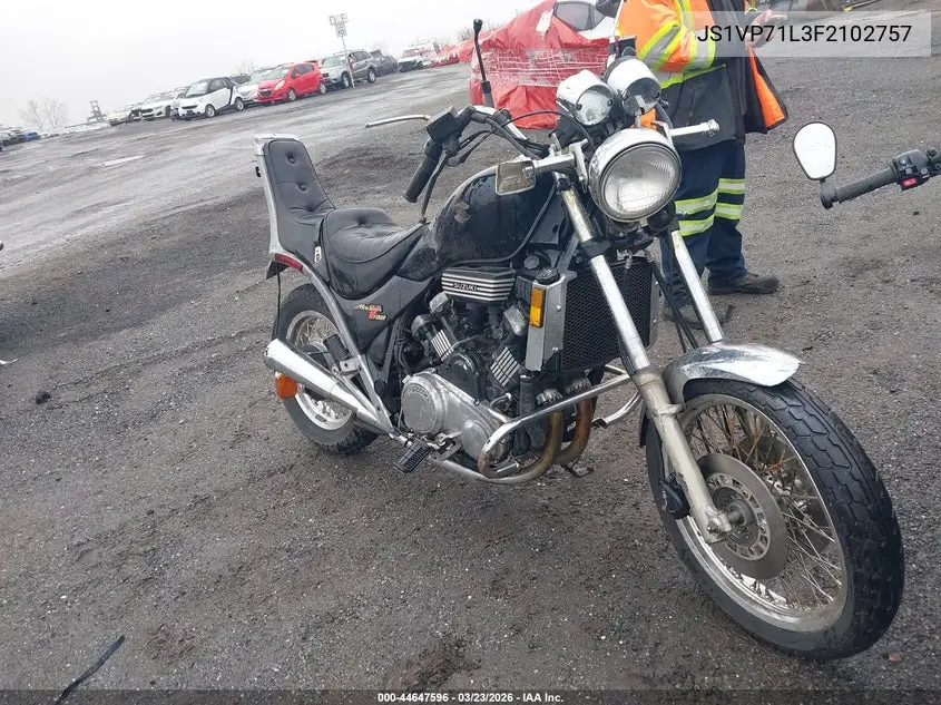 1985 Suzuki Gv700 VIN: JS1VP71L3F2102757 Lot: 44647596
