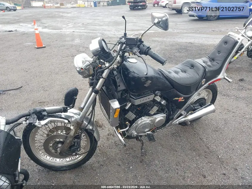 1985 Suzuki Gv700 VIN: JS1VP71L3F2102757 Lot: 44647596