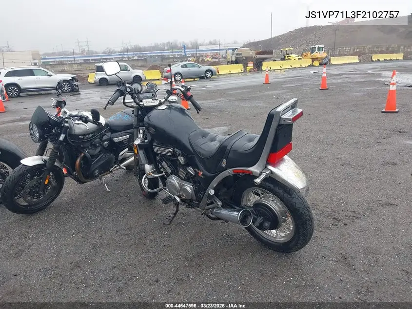 1985 Suzuki Gv700 VIN: JS1VP71L3F2102757 Lot: 44647596