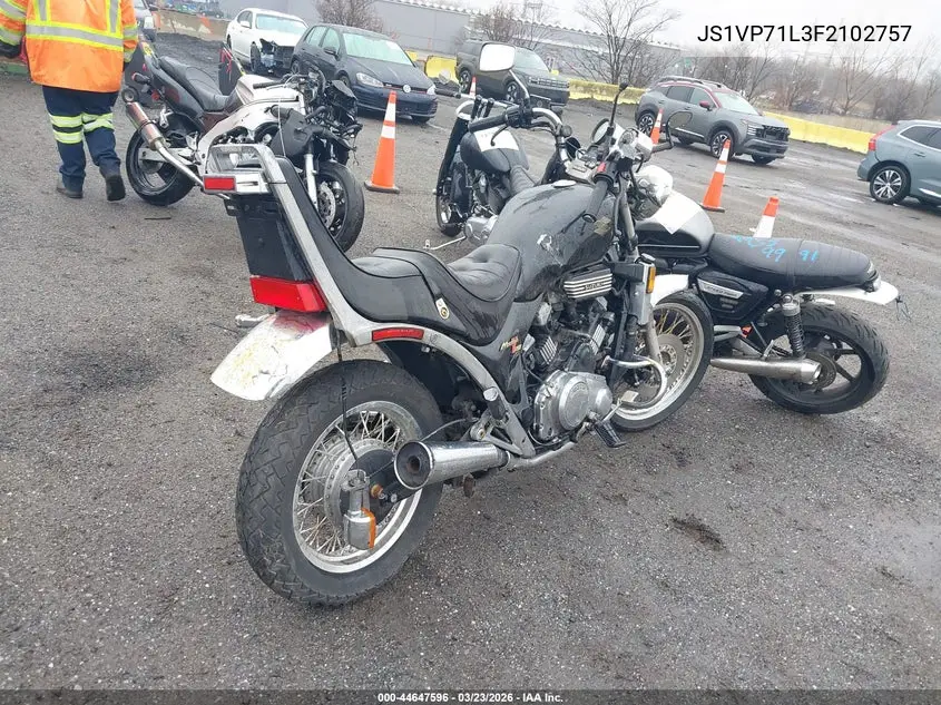 1985 Suzuki Gv700 VIN: JS1VP71L3F2102757 Lot: 44647596