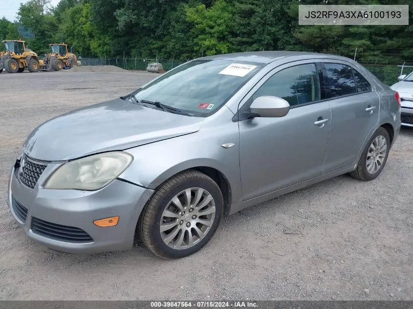 JS2RF9A3XA6100193 2010 Suzuki Kizashi Se