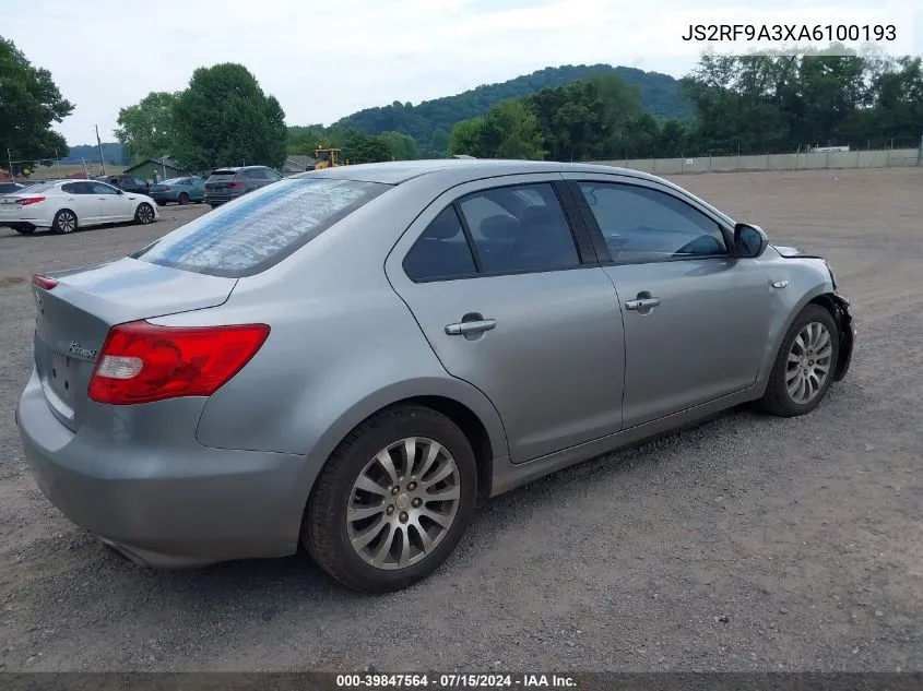 2010 Suzuki Kizashi Se VIN: JS2RF9A3XA6100193 Lot: 39847564