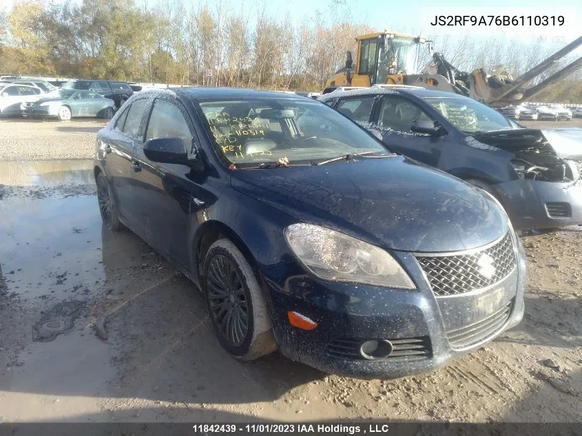 JS2RF9A76B6110319 2011 Suzuki Kizashi S/Sx