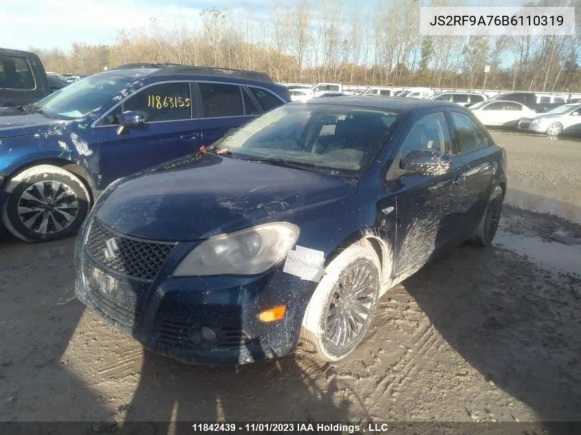 JS2RF9A76B6110319 2011 Suzuki Kizashi S/Sx