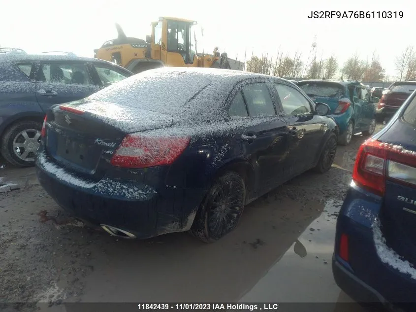 JS2RF9A76B6110319 2011 Suzuki Kizashi S/Sx