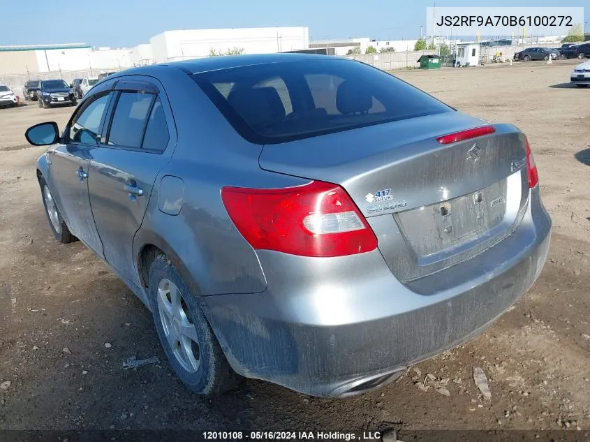 2011 Suzuki Kizashi VIN: JS2RF9A70B6100272 Lot: 12010108