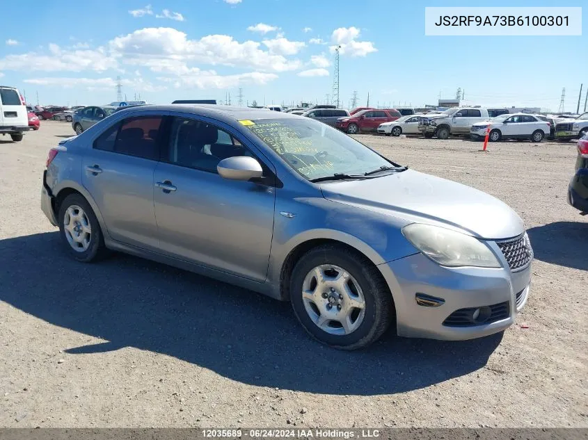 JS2RF9A73B6100301 2011 Suzuki Kizashi