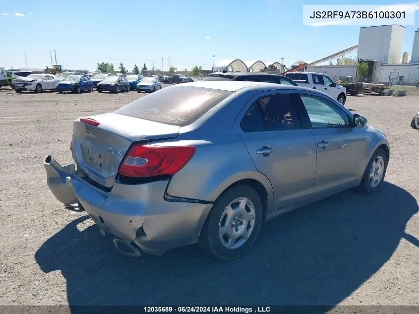 2011 Suzuki Kizashi VIN: JS2RF9A73B6100301 Lot: 12035689