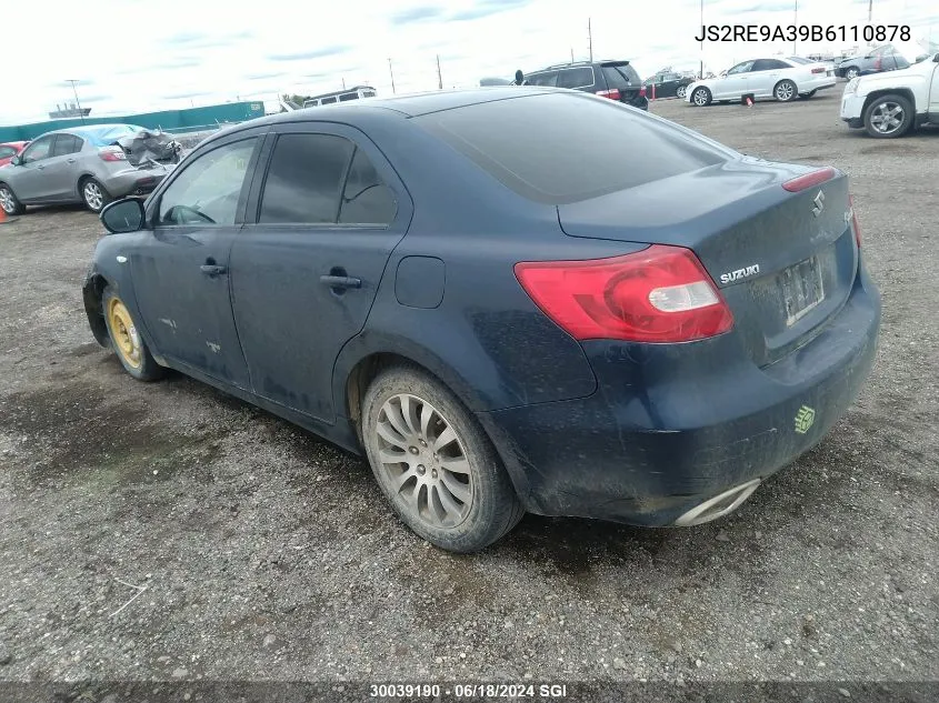 2011 Suzuki Kizashi Se VIN: JS2RE9A39B6110878 Lot: 30039190