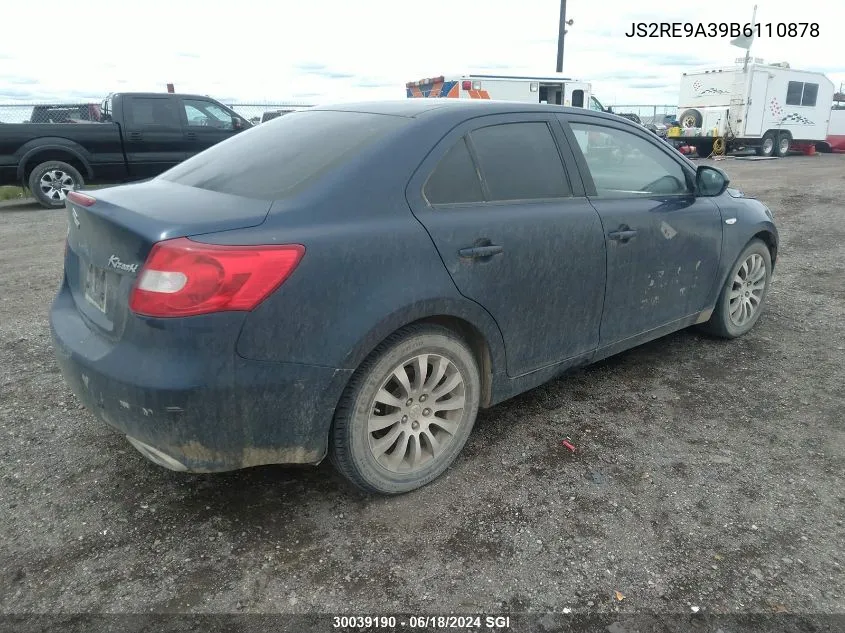 2011 Suzuki Kizashi Se VIN: JS2RE9A39B6110878 Lot: 30039190