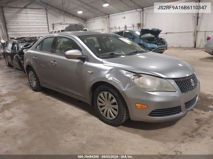 JS2RF9A16B6110347 2011 Suzuki Kizashi S