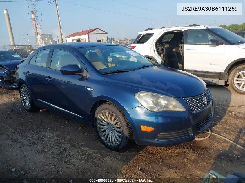 2011 Suzuki Kizashi Se VIN: JS2RE9A30B6111269 Lot: 40066328