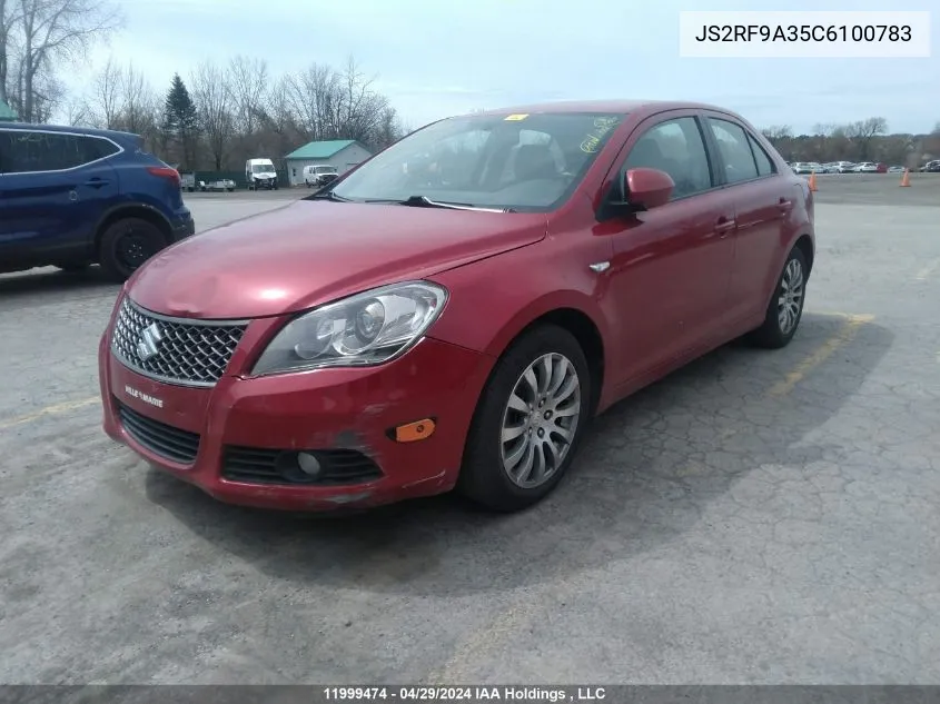 2012 Suzuki Kizashi Se VIN: JS2RF9A35C6100783 Lot: 11999474