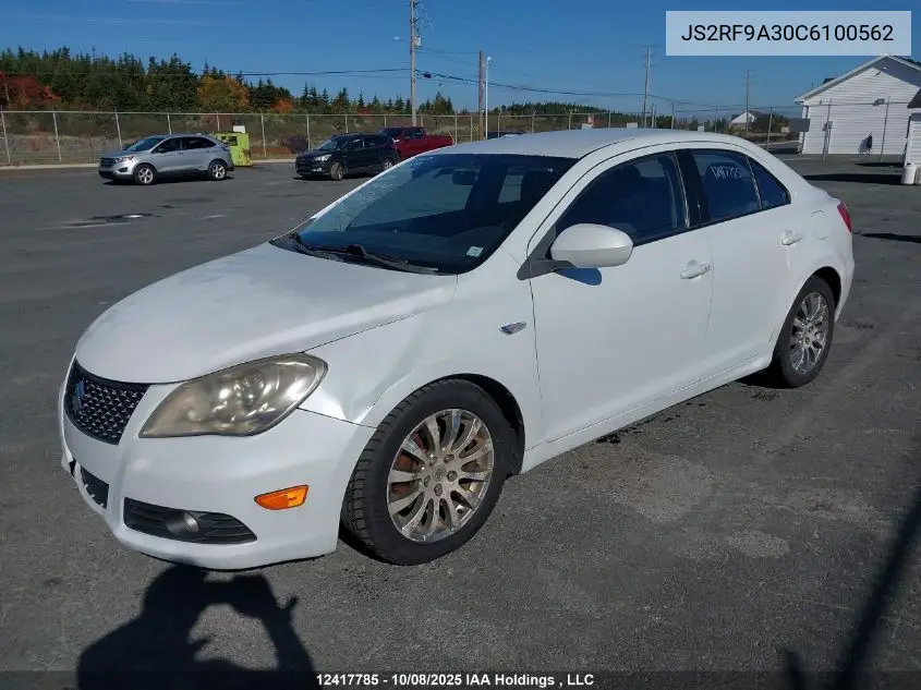 JS2RF9A30C6100562 2012 Suzuki Kizashi Se