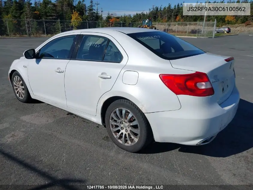 JS2RF9A30C6100562 2012 Suzuki Kizashi Se