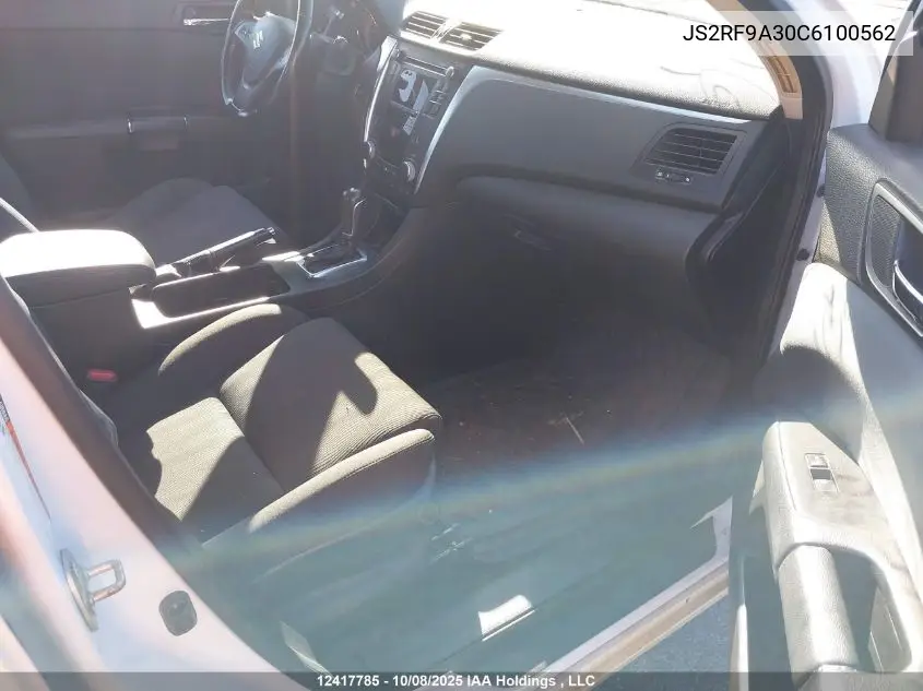 JS2RF9A30C6100562 2012 Suzuki Kizashi Se