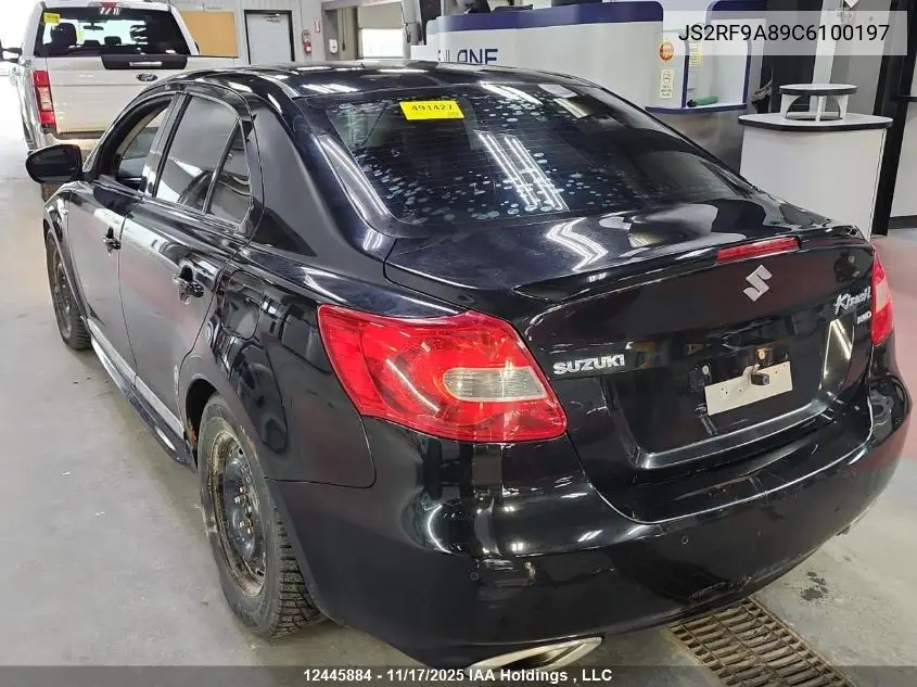 JS2RF9A89C6100197 2012 Suzuki Kizashi Sport Sls