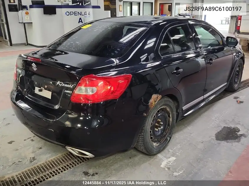 JS2RF9A89C6100197 2012 Suzuki Kizashi Sport Sls