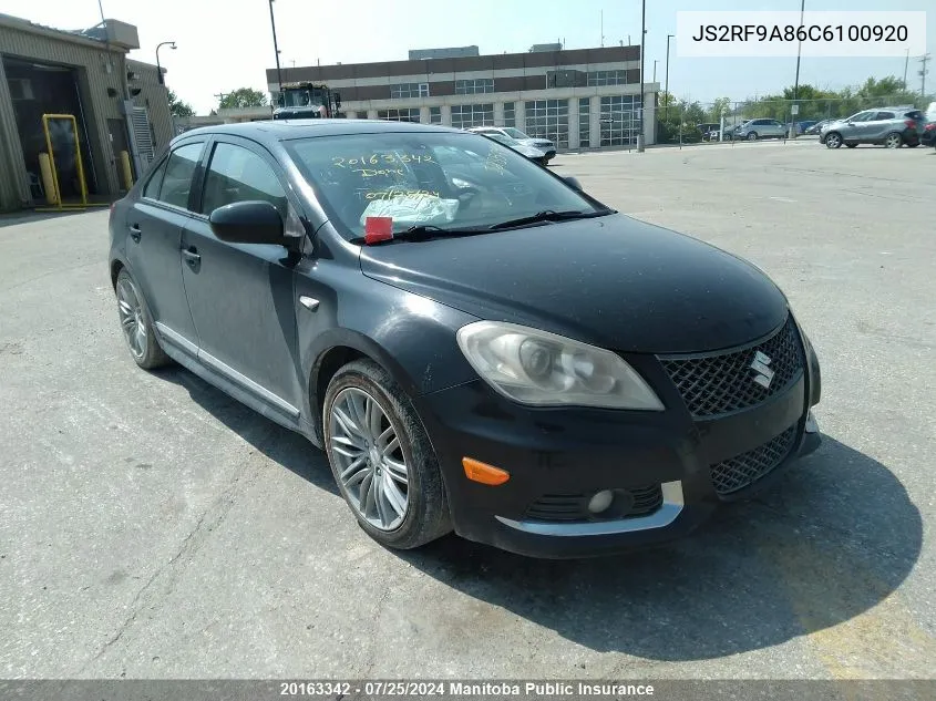 JS2RF9A86C6100920 2012 Suzuki Kizashi Sport