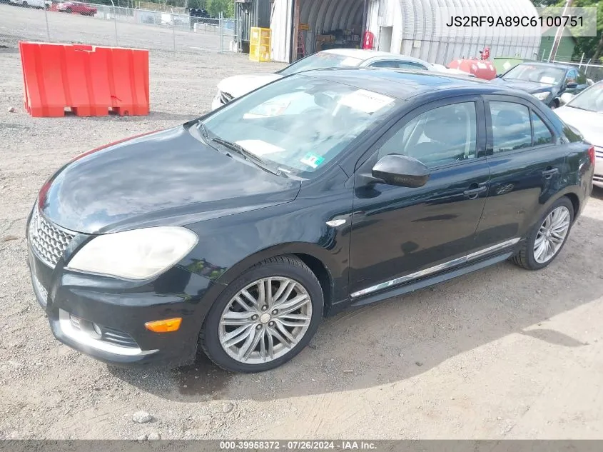 JS2RF9A89C6100751 2012 Suzuki Kizashi Sport Sls