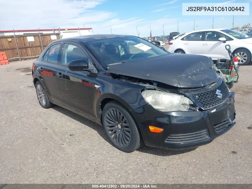 2012 Suzuki Kizashi Se VIN: JS2RF9A31C6100442 Lot: 40412902