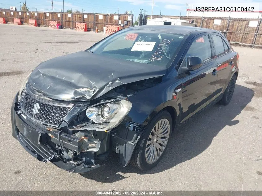 2012 Suzuki Kizashi Se VIN: JS2RF9A31C6100442 Lot: 40412902