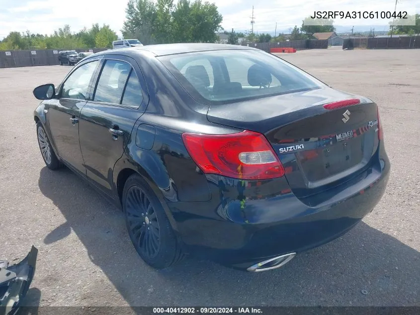 2012 Suzuki Kizashi Se VIN: JS2RF9A31C6100442 Lot: 40412902