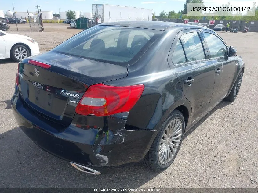 2012 Suzuki Kizashi Se VIN: JS2RF9A31C6100442 Lot: 40412902