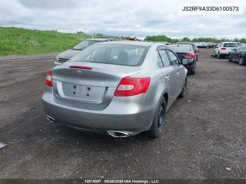 2013 Suzuki Kizashi VIN: JS2RF9A33D6100573 Lot: 12014007