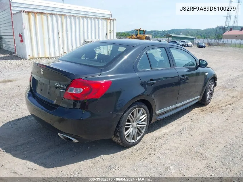 2013 Suzuki Kizashi Sport Sls VIN: JS2RF9A89D6100279 Lot: 39582373