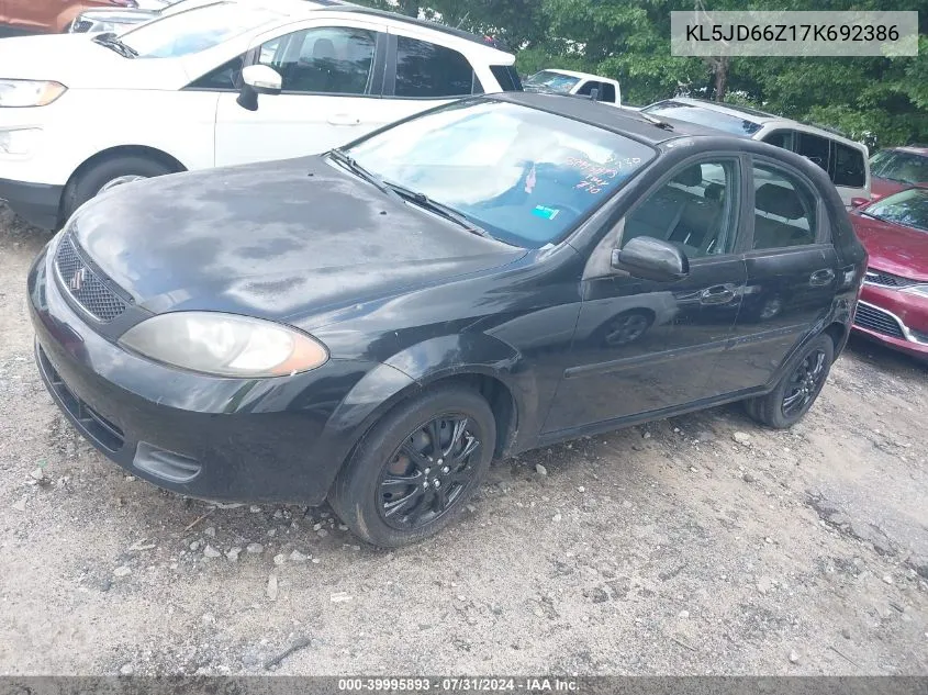 KL5JD66Z17K692386 2007 Suzuki Reno