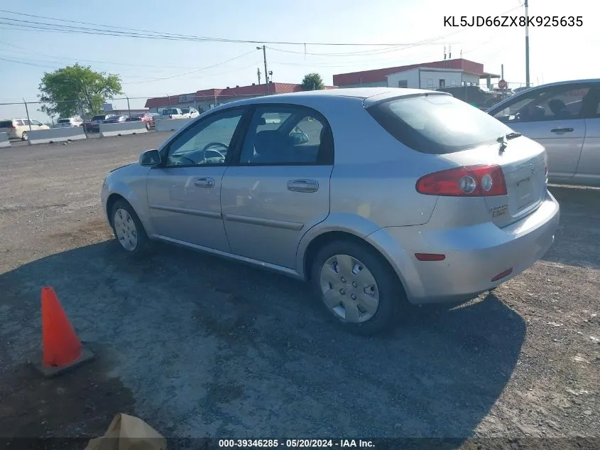 KL5JD66ZX8K925635 2008 Suzuki Reno