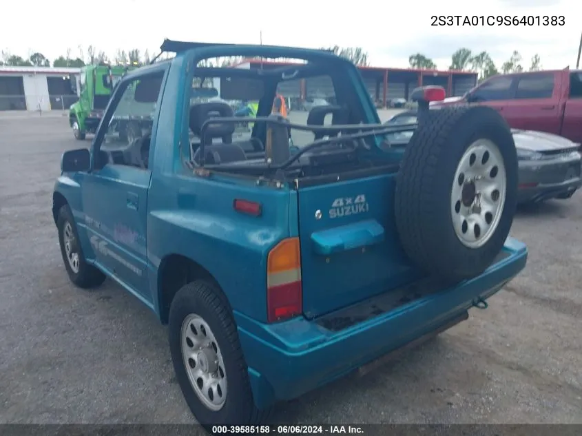 1995 Suzuki Sidekick Jx/Ja VIN: 2S3TA01C9S6401383 Lot: 39585158