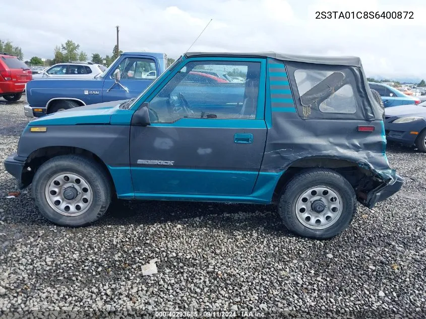 1995 Suzuki Sidekick Jx/Ja VIN: 2S3TA01C8S6400872 Lot: 40293685