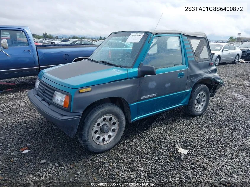 1995 Suzuki Sidekick Jx/Ja VIN: 2S3TA01C8S6400872 Lot: 40293685