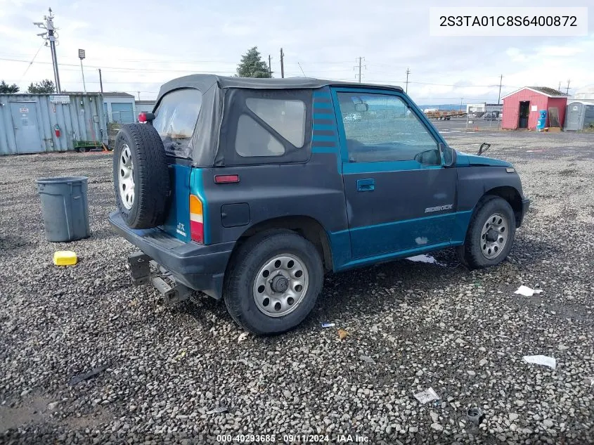 1995 Suzuki Sidekick Jx/Ja VIN: 2S3TA01C8S6400872 Lot: 40293685