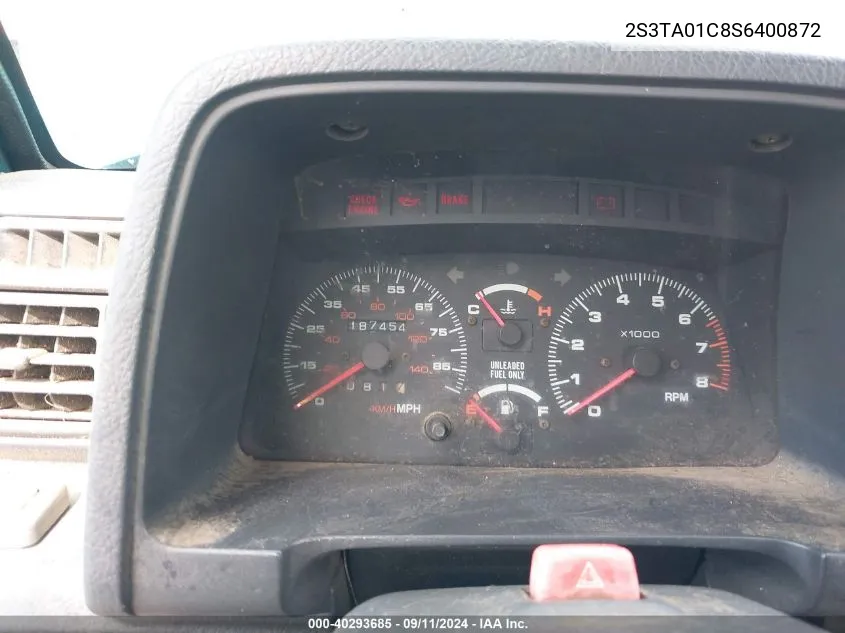 2S3TA01C8S6400872 1995 Suzuki Sidekick Jx/Ja